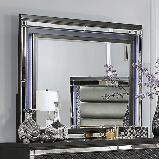 CALANDRIA Mirror w/ LED, Gray - Time 2 Sleep (West Covina, CA)
