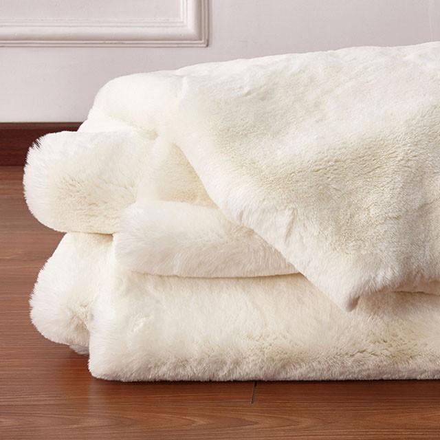 Caparica Off White Throw, Off White - Time 2 Sleep (West Covina, CA)