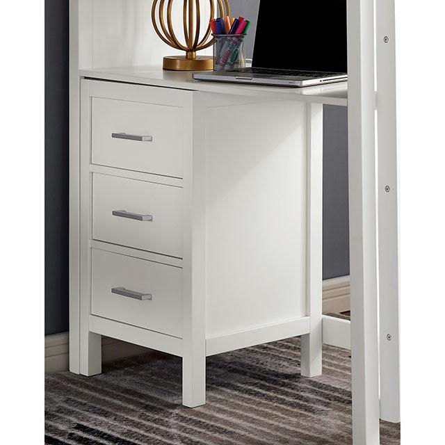 CASSIDY Twin Loft Bed w/ Drawers - Time 2 Sleep (West Covina, CA)