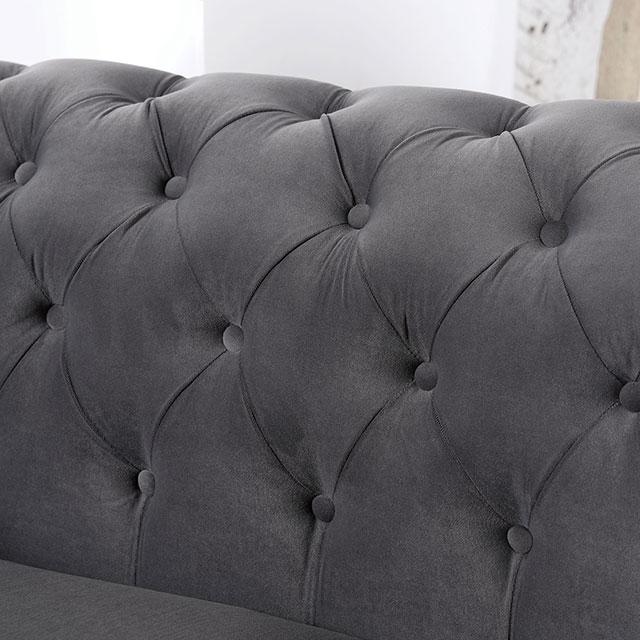 CASTELLON Chair, Dark Gray - Time 2 Sleep (West Covina, CA)