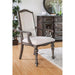 ARCADIA Rustic Natural Tone/ Ivory Arm Chair (2/CTN) - Time 2 Sleep (West Covina, CA)