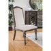 ARCADIA Rustic Natural Tone/ Ivory Side Chair (2/CTN) - Time 2 Sleep (West Covina, CA)