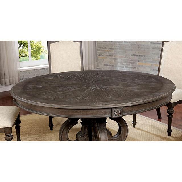 Arcadia Rustic Natural Tone Round Dining Table - Time 2 Sleep (West Covina, CA)