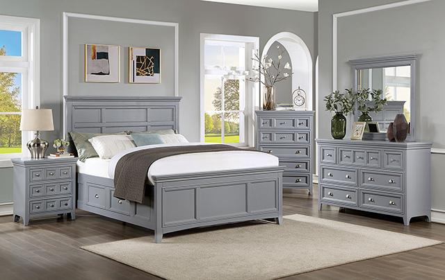 Castlile Bed Grey - Time 2 Sleep (West Covina, CA)