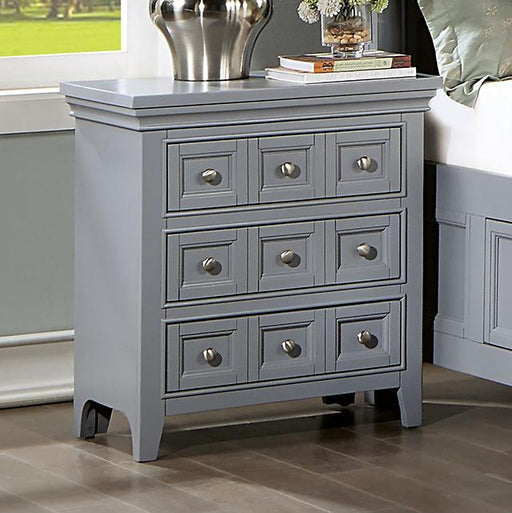CASTLILE Night Stand w/ USB, Gray - Time 2 Sleep (West Covina, CA)