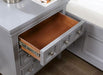 CASTLILE Night Stand w/ USB, Gray - Time 2 Sleep (West Covina, CA)