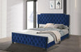 Charlize Bed Grey & Navy - Time 2 Sleep (West Covina, CA)