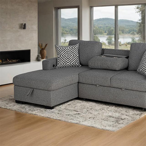 Chatham Sectional Gray - Time 2 Sleep (West Covina, CA)