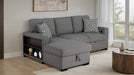 Chatham Sectional Gray - Time 2 Sleep (West Covina, CA)