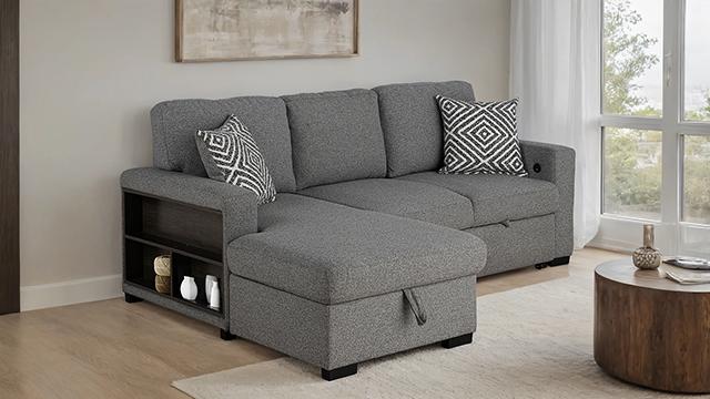 Chatham Sectional Gray - Time 2 Sleep (West Covina, CA)