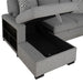 Chatham Sectional Gray - Time 2 Sleep (West Covina, CA)