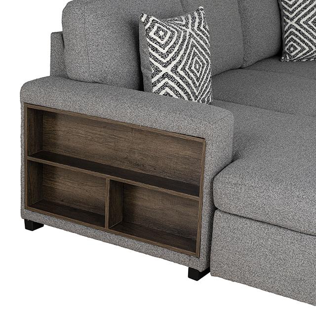 Chatham Sectional Gray - Time 2 Sleep (West Covina, CA)