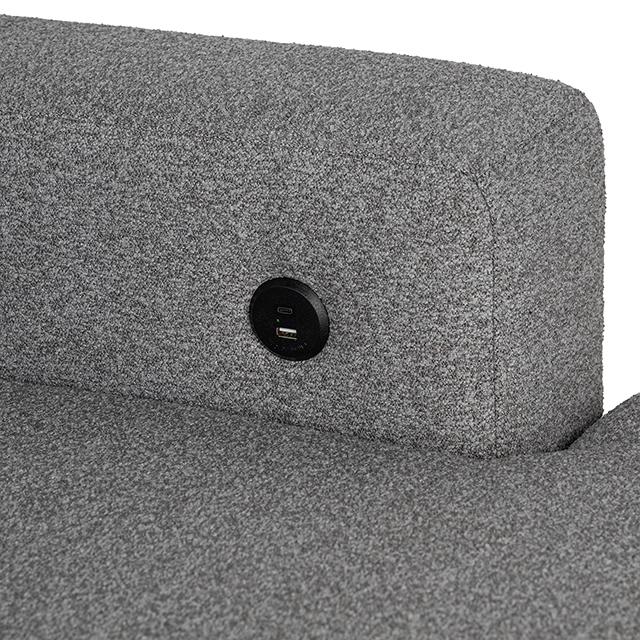 Chatham Sectional Gray - Time 2 Sleep (West Covina, CA)
