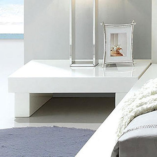 Christie Glossy White Night Stand - Time 2 Sleep (West Covina, CA)