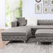 CIABATTONI Sectional, Gray - Time 2 Sleep (West Covina, CA)
