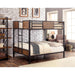 CLAPTON Black Full/Full Bunk Bed - Time 2 Sleep (West Covina, CA)