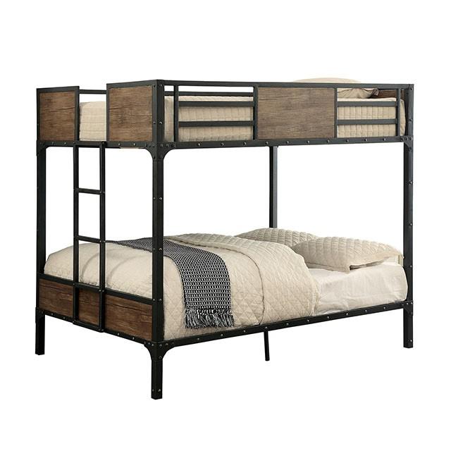CLAPTON Black Full/Full Bunk Bed - Time 2 Sleep (West Covina, CA)