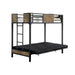 CLAPTON Black Twin Bed w/ Futon Base - Time 2 Sleep (West Covina, CA)