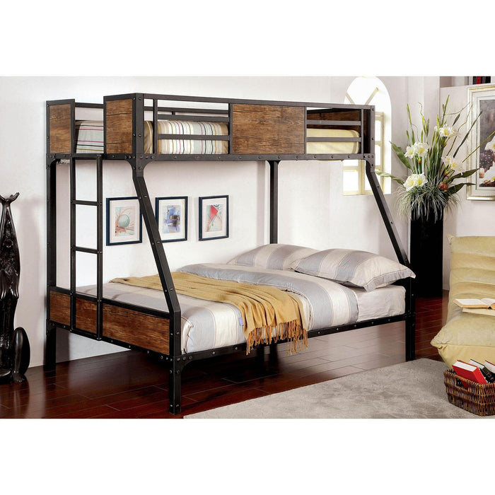 CLAPTON Black Twin/Full Bunk Bed - Time 2 Sleep (West Covina, CA)