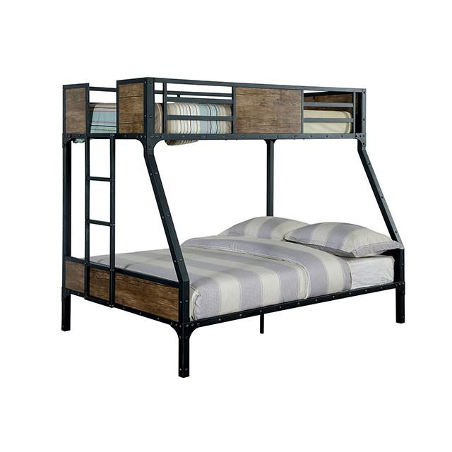 CLAPTON Black Twin/Full Bunk Bed - Time 2 Sleep (West Covina, CA)