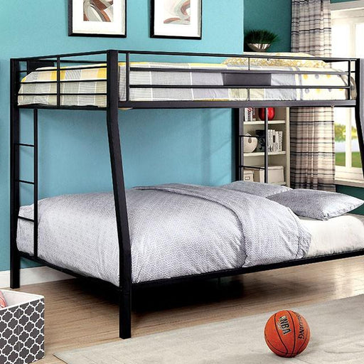 CLAREN Black Full/Queen Bunk Bed - Time 2 Sleep (West Covina, CA)