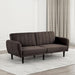Aristide Futon Sofa Grey & Brown - Time 2 Sleep (West Covina, CA)