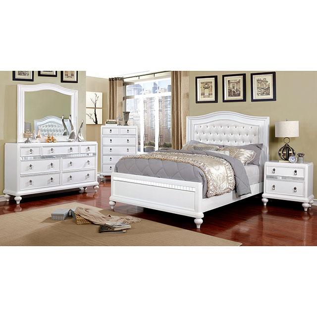 Ariston Mirror White, Silver, & Black - Time 2 Sleep (West Covina, CA)