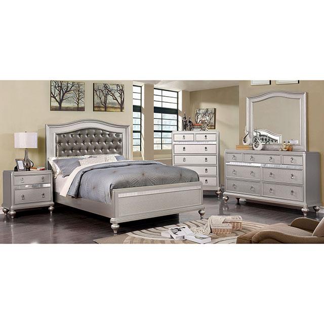 Ariston Mirror White, Silver, & Black - Time 2 Sleep (West Covina, CA)