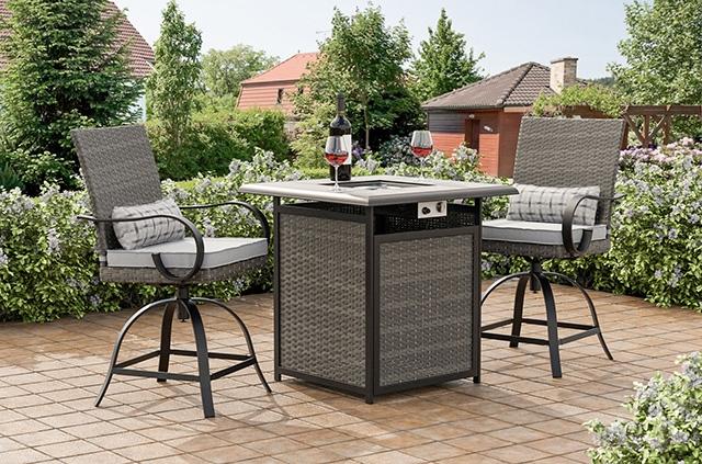 Arosa Fire Pit Counter Ht. Table - Time 2 Sleep (West Covina, CA)