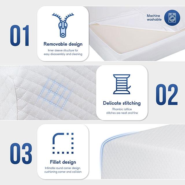 Artemisia 6" Full, Queen, & Twin Memory Foam Mattress - Time 2 Sleep (West Covina, CA)
