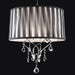 Arya Black/Chrome Ceiling Lamp, Hanging Crystal - Time 2 Sleep (West Covina, CA)