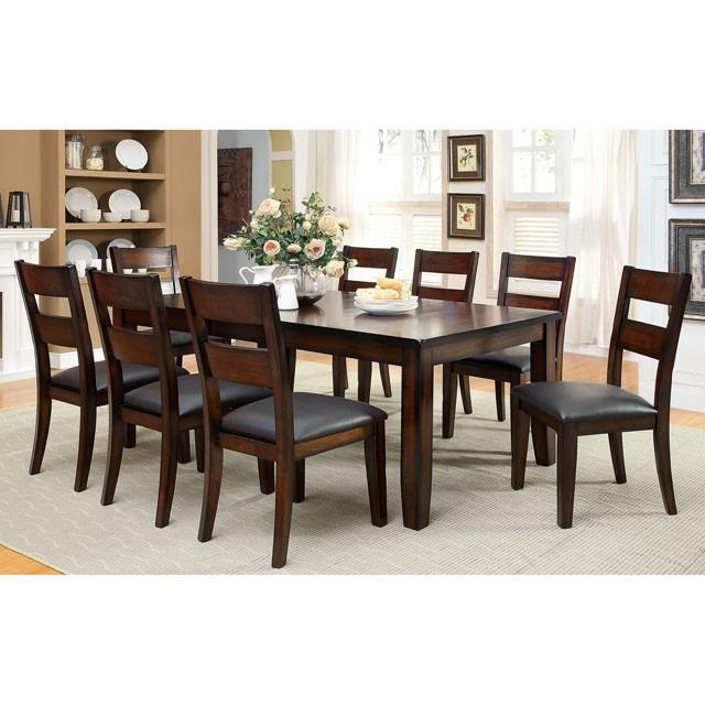 DICKINSON I Dark Cherry Dining Table w/ 18" Leaf - Time 2 Sleep (West Covina, CA)