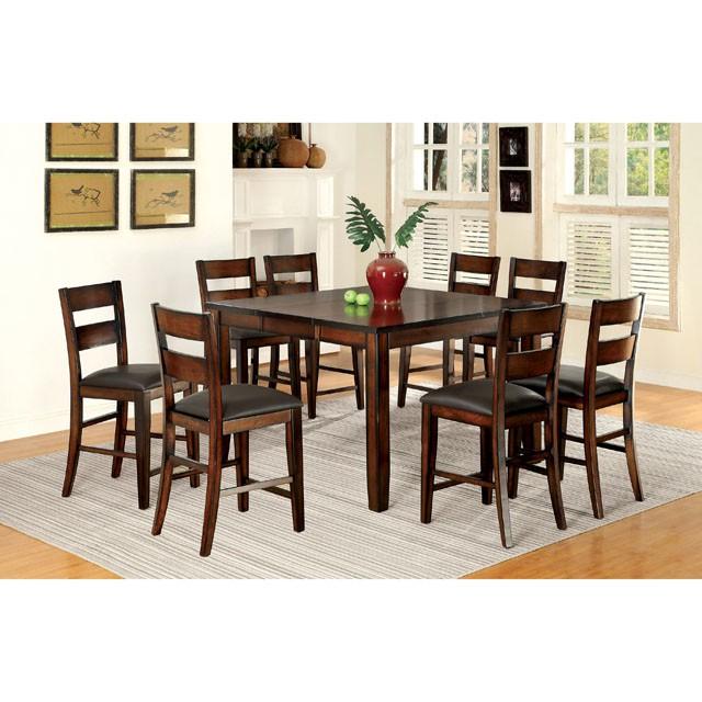 DICKINSON II Dark Cherry Counter Ht. Chair (2/CTN) - Time 2 Sleep (West Covina, CA)