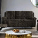 Dionysus Manual Reclining Sofa Brown - Time 2 Sleep (West Covina, CA)