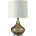 Donna Amber 15"H Glass Amber Table Lamp - Time 2 Sleep (West Covina, CA)