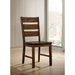 Dulce Walnut Side Chair (2/CTN) - Time 2 Sleep (West Covina, CA)