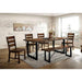 Dulce Walnut/Black Dining Table - Time 2 Sleep (West Covina, CA)