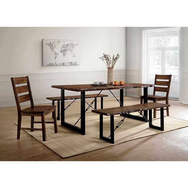 Dulce Walnut/Black Dining Table - Time 2 Sleep (West Covina, CA)