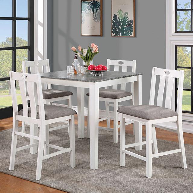 Dunseith 5 Pc. Counter Ht. Set - Time 2 Sleep (West Covina, CA)
