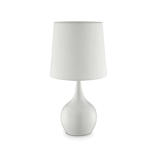 Edie White 23.5"H Glossy White Table Lamp - Time 2 Sleep (West Covina, CA)