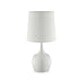 Edie White 23.5"H Glossy White Table Lamp - Time 2 Sleep (West Covina, CA)