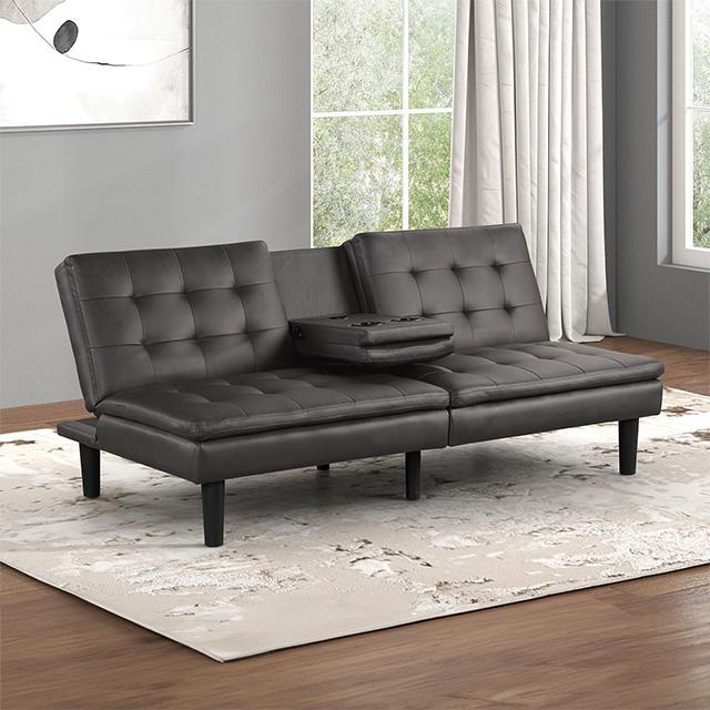 Eidsberg Futon Sofa Bed Orange, Grey, Brown, & Black - Time 2 Sleep (West Covina, CA)