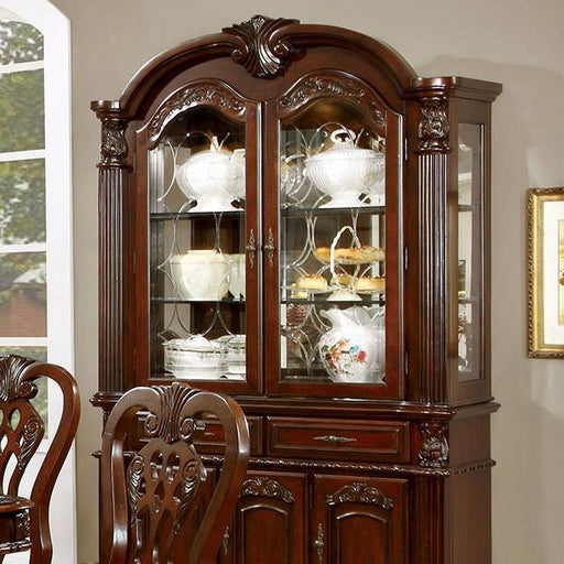 ELANA Brown Cherry Hutch & Buffet, Cherry - Time 2 Sleep (West Covina, CA)