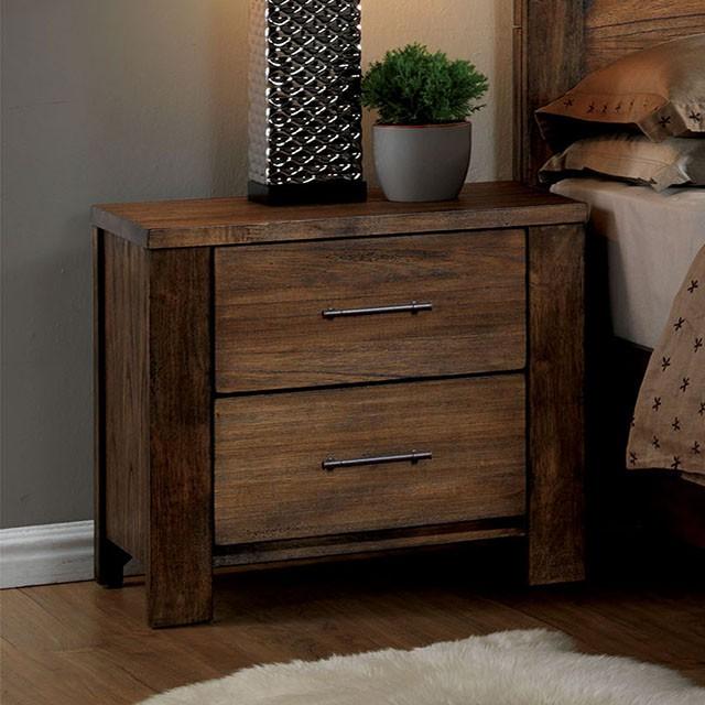 ELKTON Oak Night Stand - Time 2 Sleep (West Covina, CA)