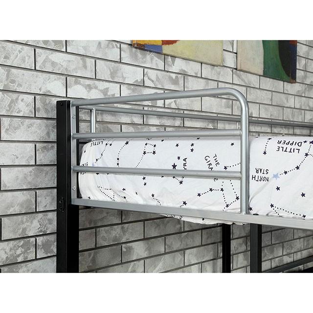 Aubrey Sand Black Twin Triple Decker Bed - Time 2 Sleep (West Covina, CA)