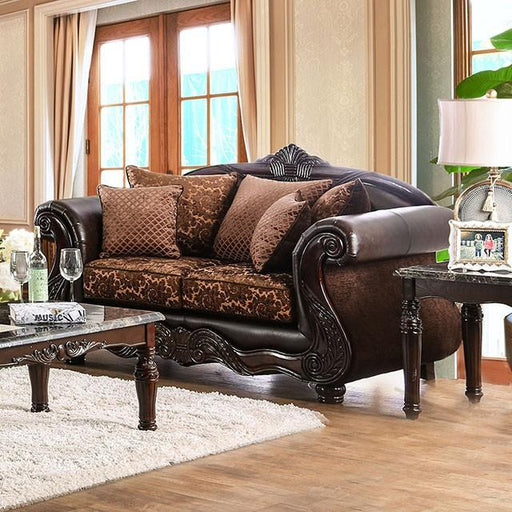 ELPIS Brown/Espresso Love Seat - Time 2 Sleep (West Covina, CA)