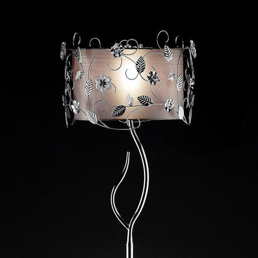 Elva Silver/Chrome Floor Lamp, Double Shade - Time 2 Sleep (West Covina, CA)