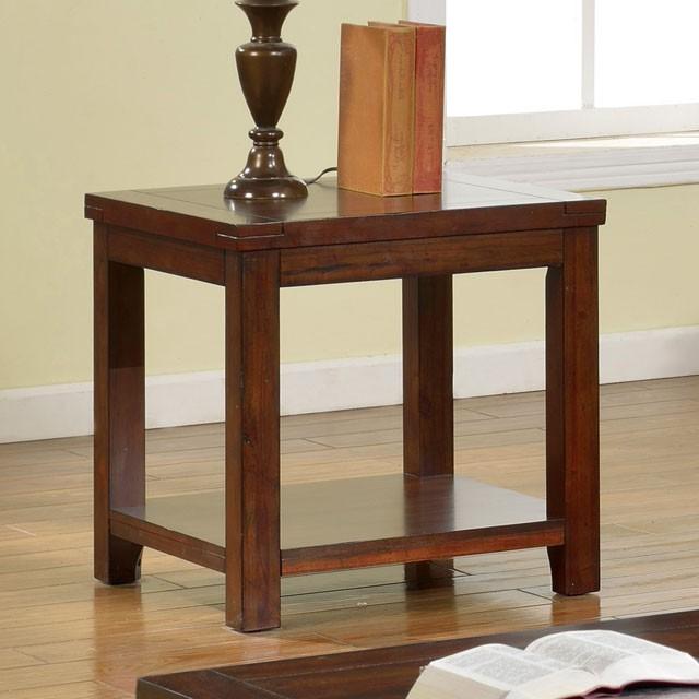 ESTELL Dark Cherry End Table, Cherry - Time 2 Sleep (West Covina, CA)