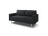 ELVERUM Loveseat, Black - Time 2 Sleep (West Covina, CA)