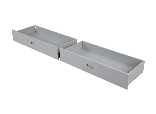 Emilee Twin/Full Bunk Bed White, Grey, Espresso, & Black - Time 2 Sleep (West Covina, CA)